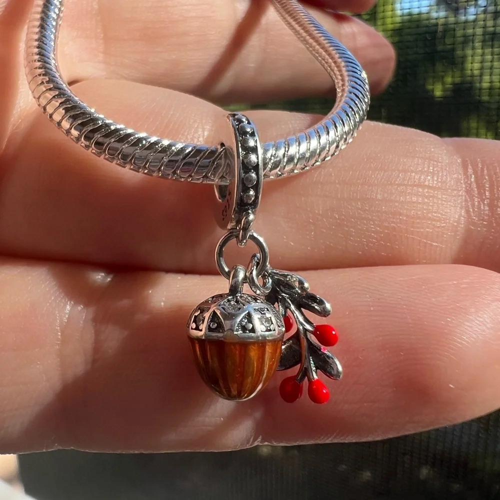 Acorn Dangle Charm